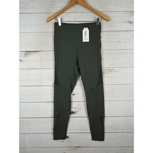Universal Standard Leggings Women 2XS Green Game Geo Mesh Athletic Yoga